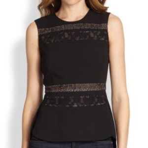 Worn only once! Black BCBGMAXAZRIA blouse